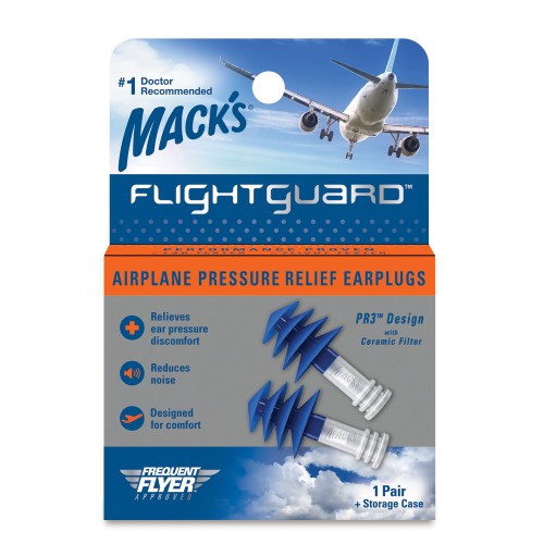 FLIGHTGUARD™ AIRPLANE PRESSURE RELIEF EARPLUGS